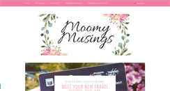 Desktop Screenshot of moomymusings.com